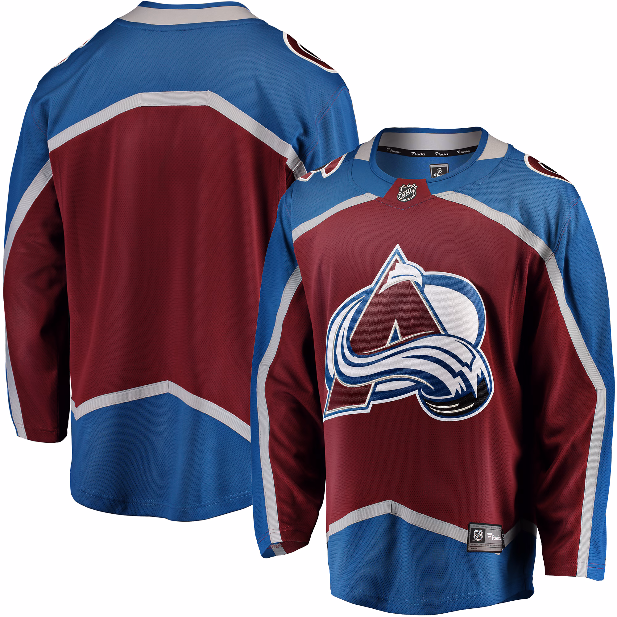Colorado Avalanche Fanatics Maroon Breakaway Home Jersey