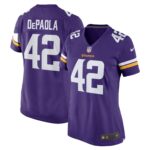 Andrew DePaola Minnesota Vikings Women's Game Jersey - Purple