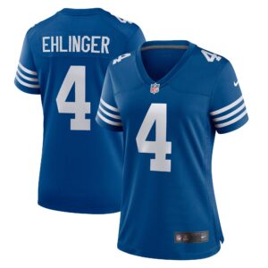 Sam Ehlinger Indianapolis Colts Women's Game Player Jersey - Blue