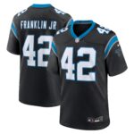 Sam Franklin Jr. Carolina Panthers Team Game Jersey - Black