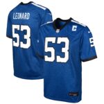 Shaquille Leonard Indianapolis Colts  Youth Indiana Nights Alternate Game Jersey - Royal