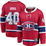 Joel Armia Montreal Canadiens Home Breakaway Player Jersey - Red