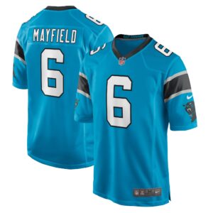 Baker Mayfield Carolina Panthers  Alternate Player Game Jersey - Blue