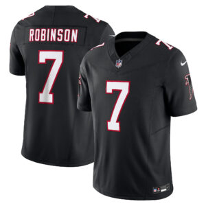 Atlanta Falcons Bijan Robinson #7 Black Alternate Vapor F.U.S.E. Limited Jersey