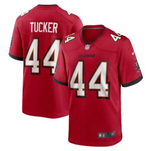 Sean Tucker Tampa Bay Buccaneers  Game Jersey -  Red