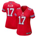 Josh Allen Buffalo Bills Women's Player Jersey - Red