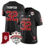 Anthony Thompson #32 Ndiana Hoosiers Indiana H Vapor Limited Football Jersey - Rose Bowl Champions - All Stitched