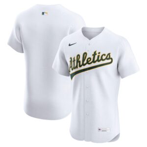Athletics White Home  Elite Jersey