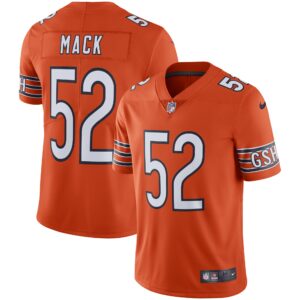 Khalil Mack Chicago Bears  Vapor Limited Jersey - Orange