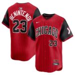 Men's Chicago White Sox #23 Andrew Benintendi  Red/Black 2025 City Connect Player Jersey