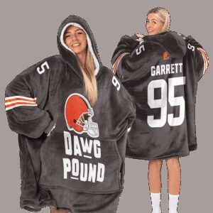 Dawg Pound Cleveland Football Unisex Blanket Hoodie