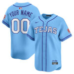Custom #00 Texas Rangers 2026 City Connect Vapor Premier Limited Jersey - All Stitched