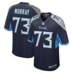 Justin Murray Tennessee Titans Team Game Jersey -  Navy