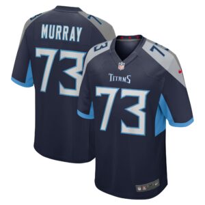 Justin Murray Tennessee Titans Team Game Jersey -  Navy