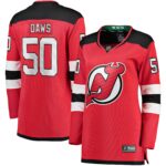 Nico Daws New Jersey Devils Women's Home Breakaway Player Jersey - Red