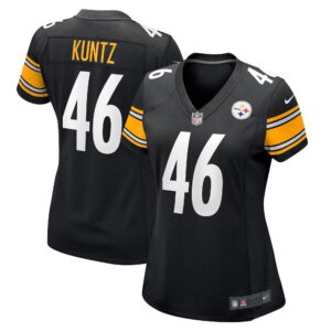 Christian Kuntz Pittsburgh Steelers  Women's Game Jersey - Black