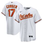 Baltimore Orioles Colton Cowser #17 White Home Replica Jersey