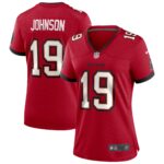 Keyshawn Johnson Tampa Bay Buccaneers Women's Game Retired Player Jersey - Red