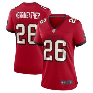 Kaevon Merriweather Tampa Bay Buccaneers Women's  Game Jersey -  Red