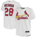 Nolan Arenado St.Louis Cardinals  Youth Alternate Replica Player Jersey - White