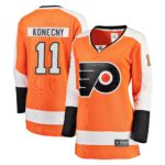Travis Konecny Philadelphia Flyers Women's Breakaway Player Jersey - Orange
