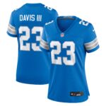 Carlton Davis III Detroit Lions Women's Game Jersey -  Blue