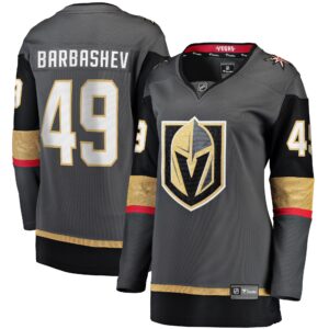 Ivan Barbashev Vegas Golden Knights Women's Home Breakaway Jersey - Gray