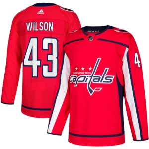 Tom Wilson Washington Capitals  Home Authentic Player Jersey - Red