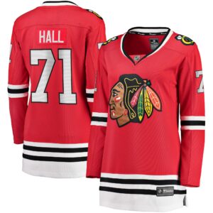 Taylor Hall Chicago Blackhawks Women's Home Breakaway Player Jersey - Red