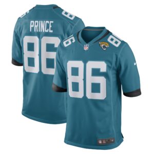 Gerrit Prince Jacksonville Jaguars  Team Game Player Jersey - Teal