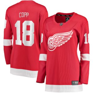 Andrew Copp Detroit Red Wings Women's Home Breakaway Player Jersey - Red