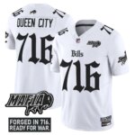 Queen City 716 #716 Buffalo Bills BUF 'Gothic Cold Front Edition' Vapor Limited Jersey V2 - All Stitched