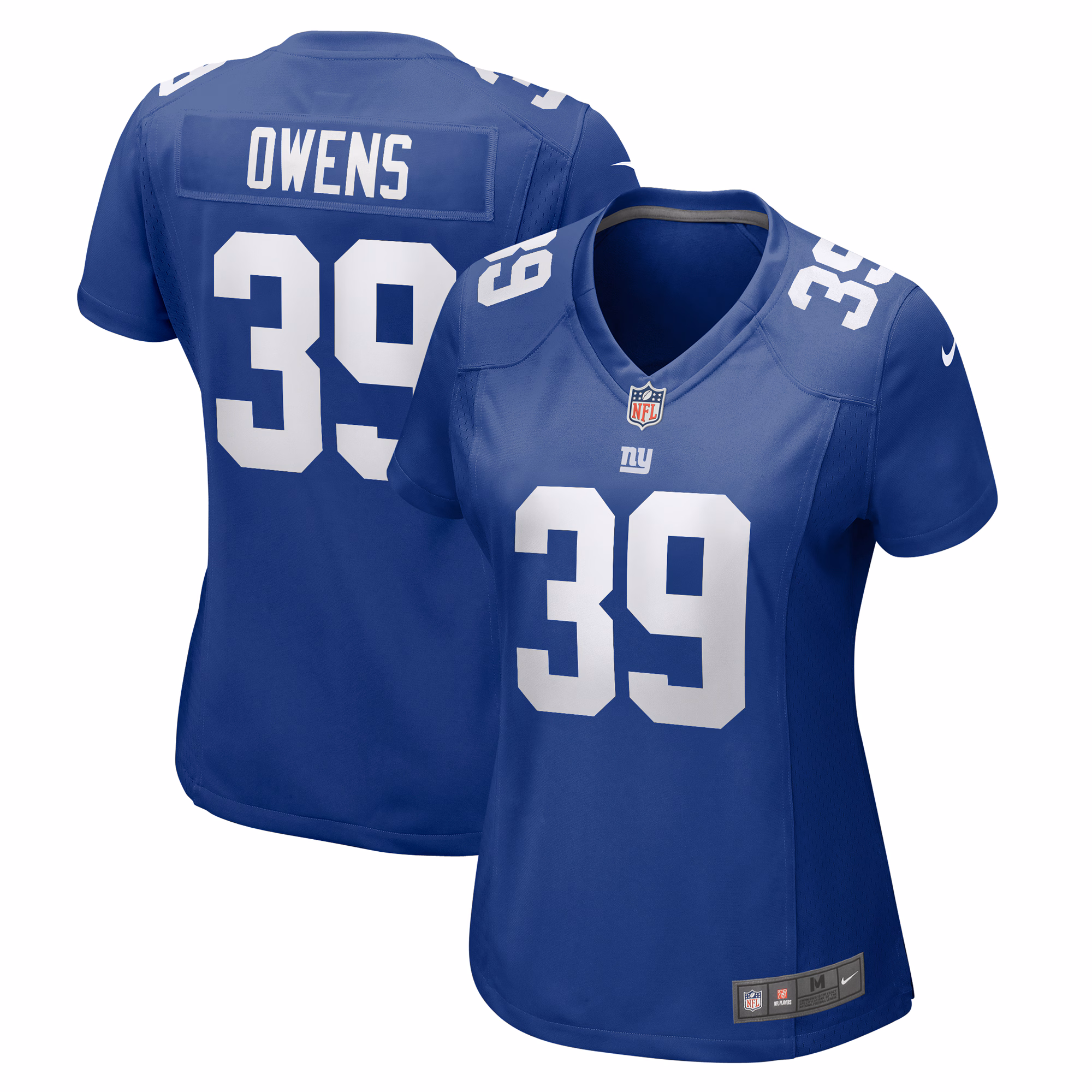 Gervarrius Owens New York Giants Women's Team Game Jersey -  Royal