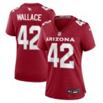 K'Von Wallace Arizona Cardinals Women's Team Game Jersey -  Cardinal