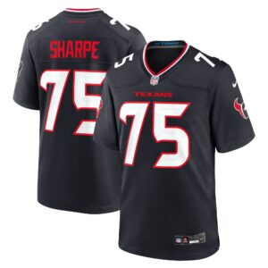 David Sharpe Houston Texans Team Game Jersey -  Navy