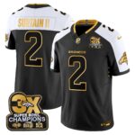 Patrick Surtain ll Denver Broncos-Time Champions Patch Gold Vapor Limited Jersey - All Stitched