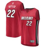 Jimmy Butler Miami Heat  Fast Break Replica Jersey Red - Statement Edition