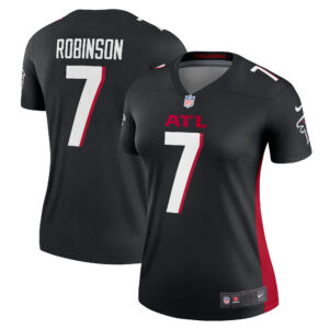 Bijan Robinson Atlanta Falcons Women's  Legend Jersey - Black