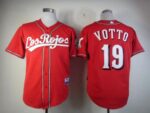 Cincinnati Reds #19 Joey Votto Red Alternate Los Rojos Cool Base Stitched Jersey