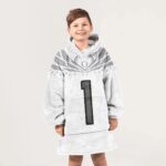 Kid #1 Oregon Football Unisex Blanket Hoodie