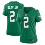 Darius Slay Philadelphia Eagles  Women's Alternate Player Game Jersey - Kelly Green