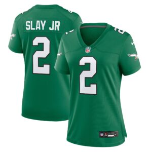 Darius Slay Philadelphia Eagles  Women's Alternate Player Game Jersey - Kelly Green