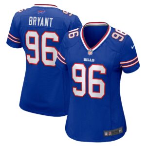 Brandin Bryant Buffalo Bills  Women's Home Game Player Jersey - Royal