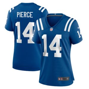 Alec Pierce Indianapolis Colts  Women's Player Game Jersey - Royal