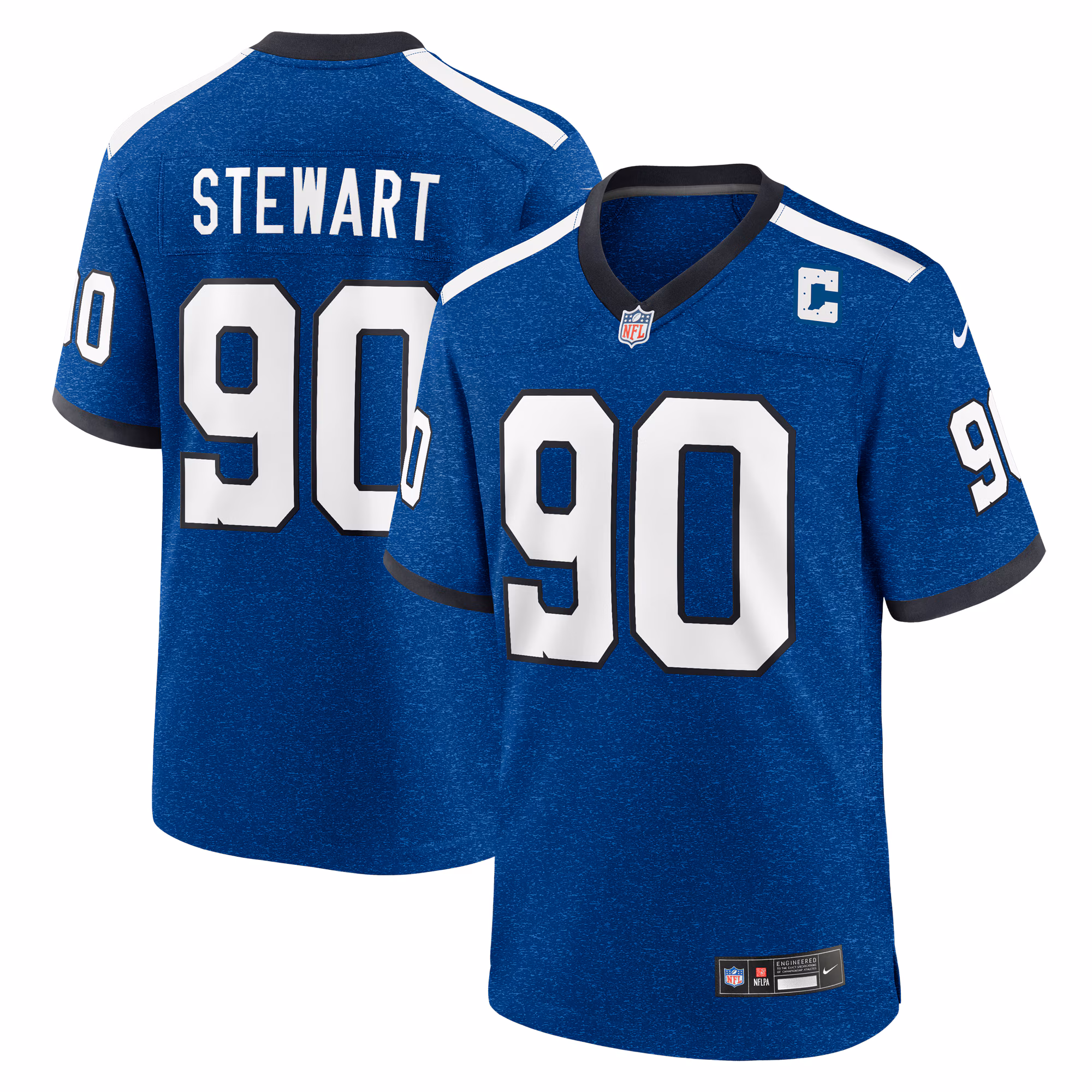 Grover Stewart Indianapolis Colts Indiana Nights Alternate Game Jersey - Royal - Image 7