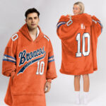 Adult B.N 10 Denver Football Unisex Blanket Hoodie