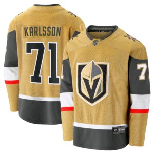 William Karlsson Vegas Golden Knights 2020/21 Home Premier Breakaway Player Jersey - Gold
