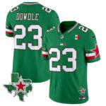 Rico Dowdle # 23 2025 Dallas Cowboys Mexico Vapor Limited Jersey - All Stitched