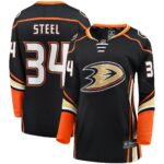 Sam Steel Anaheim Ducks Women's 2017 Breakaway Player Jersey - Black