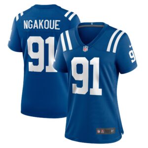 Yannick Ngakoue Indianapolis Colts  Women's Player Game Jersey - Royal